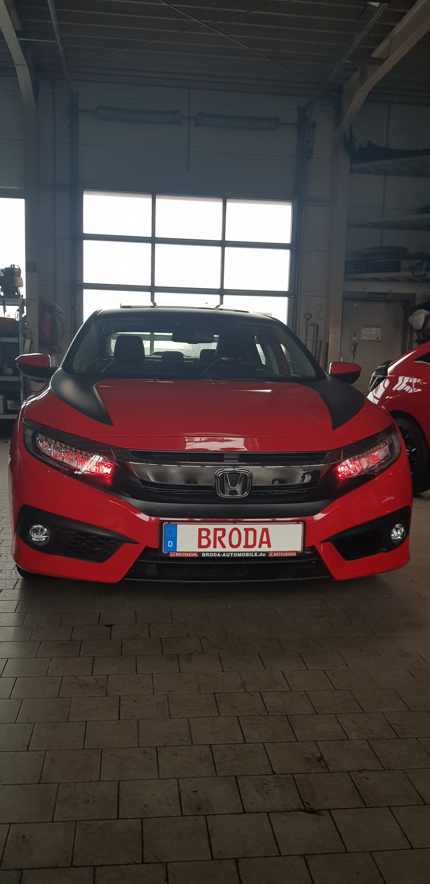 Am 16.Februar ist Honda Frühstück